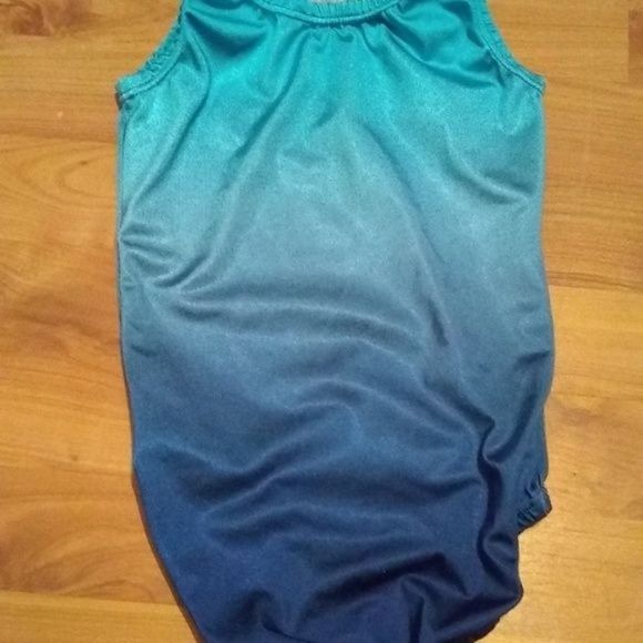 Garland Active Wear reach blue child large Leotard - Picture 6 of 9
